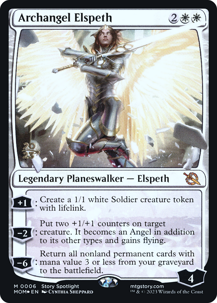 Archangel Elspeth [March of the Machine Prerelease Promos] | GrognardGamesBatavia