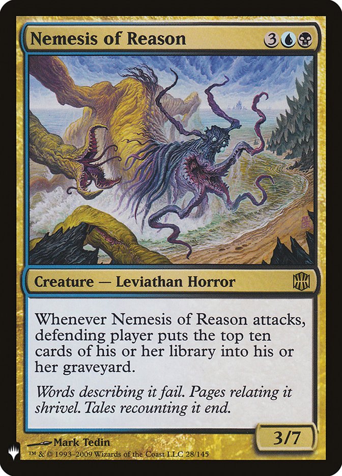 Nemesis of Reason [The List] | GrognardGamesBatavia