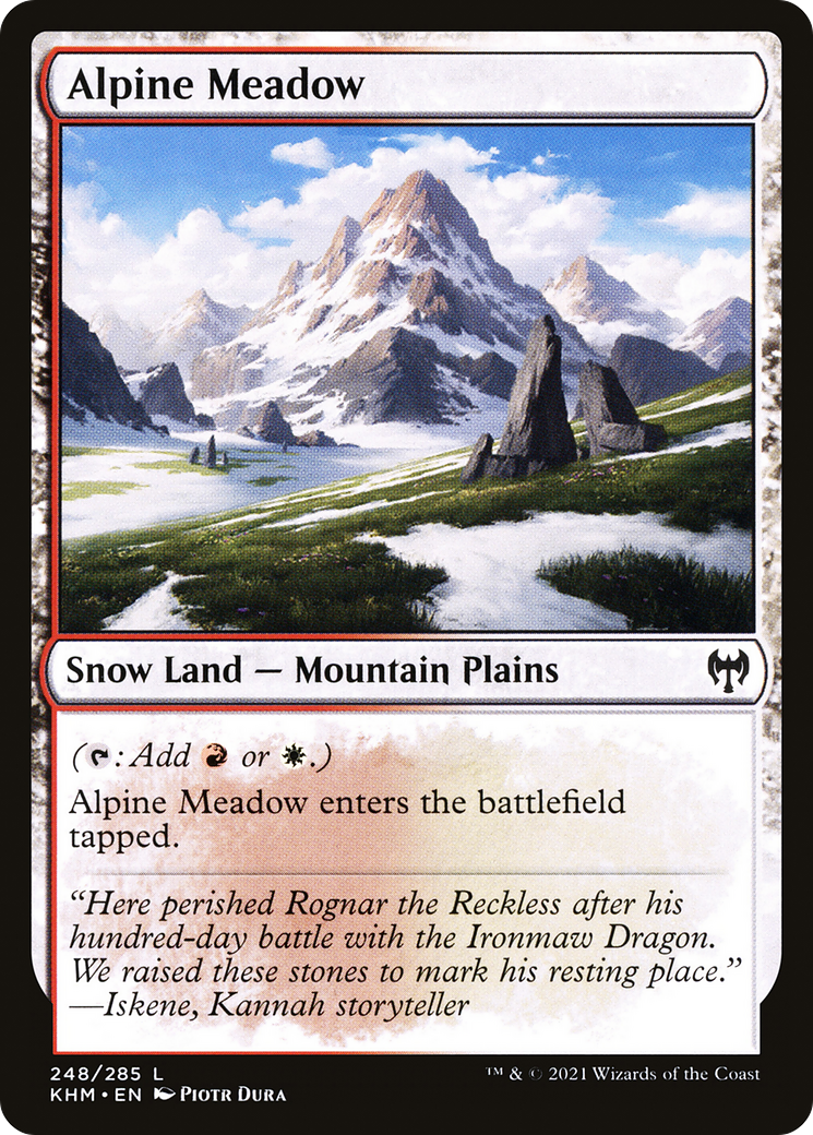 Alpine Meadow [Kaldheim] | GrognardGamesBatavia