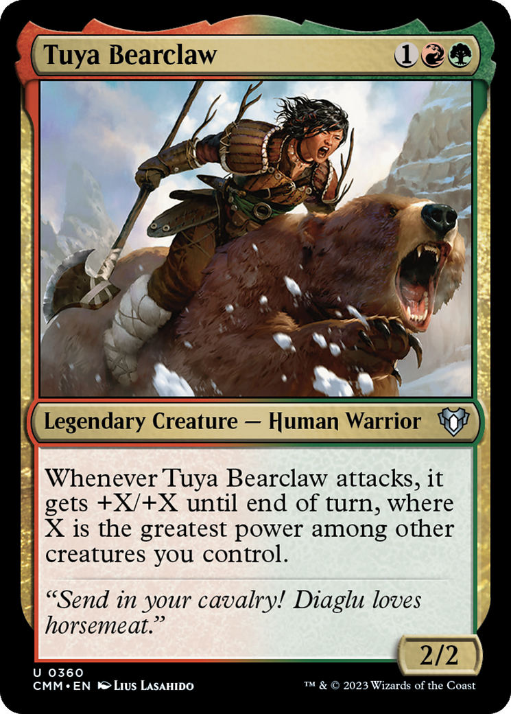 Tuya Bearclaw [Commander Masters] | GrognardGamesBatavia