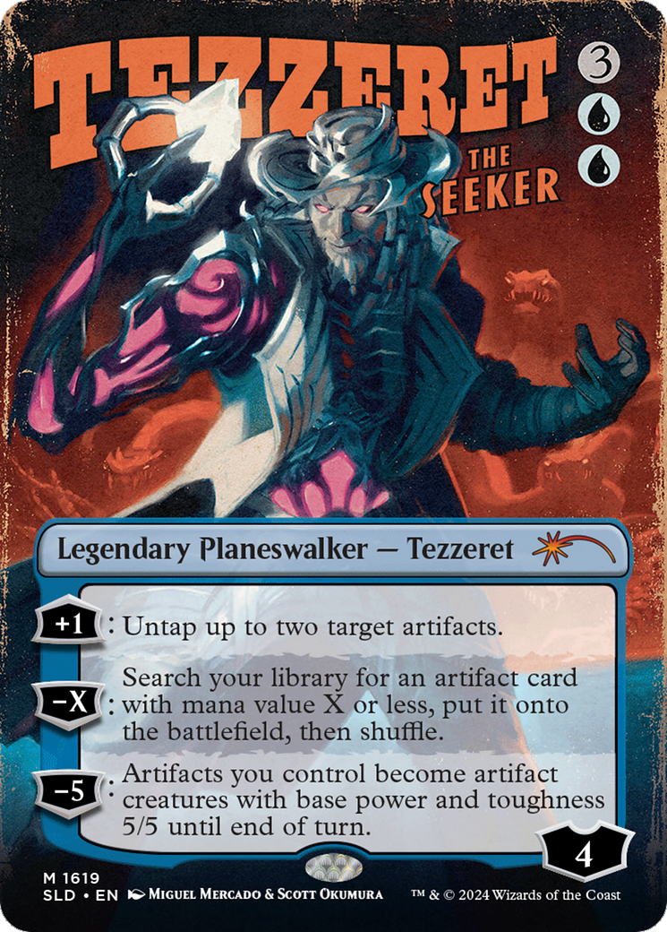 Tezzeret the Seeker (1619) [Secret Lair Drop Series] | GrognardGamesBatavia