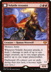 Volatile Arsonist // Dire-Strain Anarchist [Innistrad: Crimson Vow] | GrognardGamesBatavia