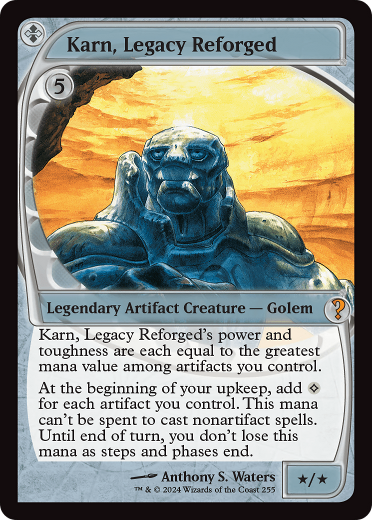 Karn, Legacy Reforged (Future Sight) [Mystery Booster 2] | GrognardGamesBatavia