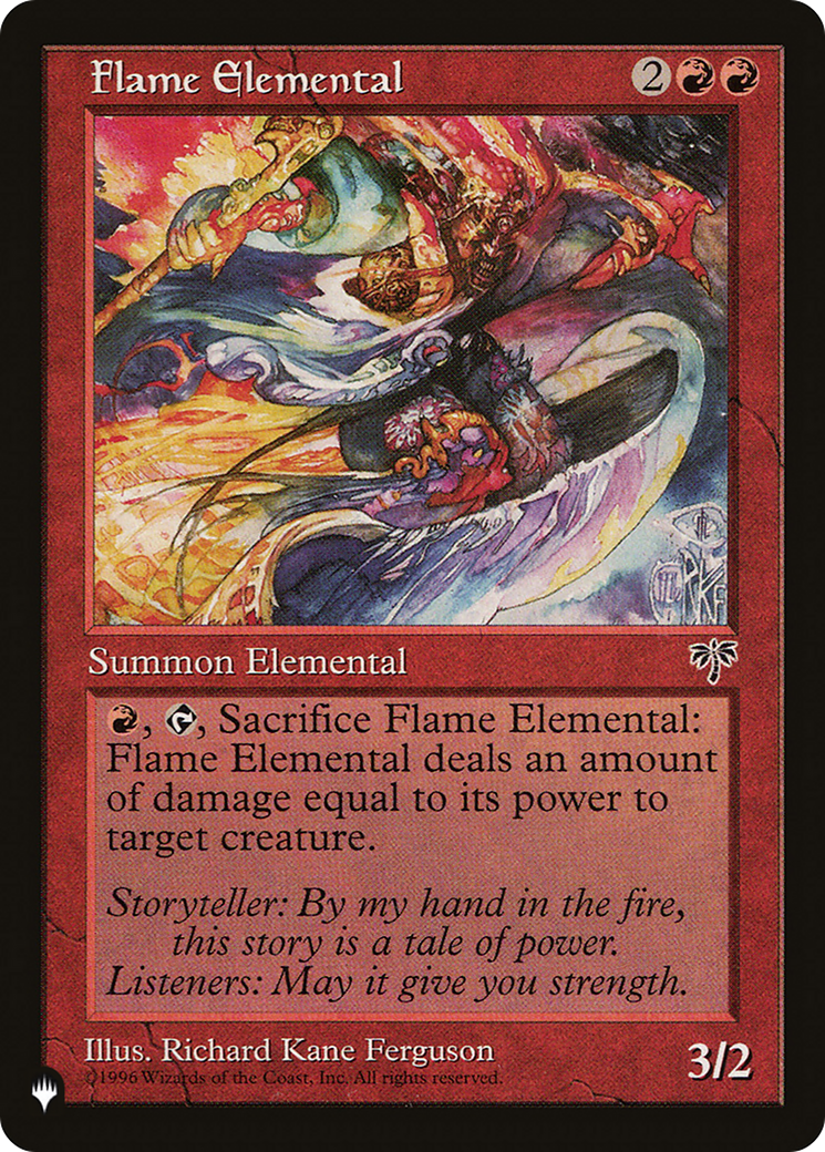 Flame Elemental [The List Reprints] | GrognardGamesBatavia