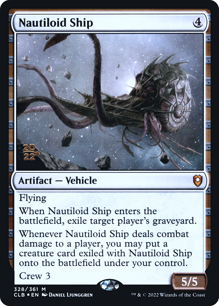 Nautiloid Ship [Commander Legends: Battle for Baldur's Gate Prerelease Promos] | GrognardGamesBatavia