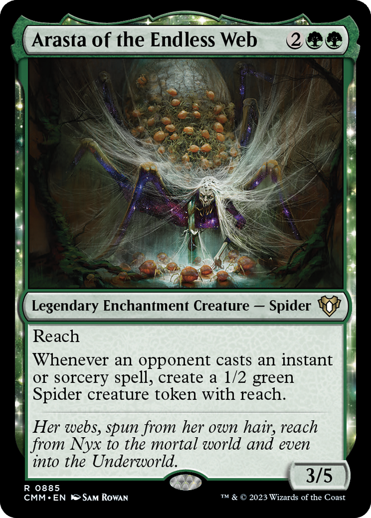 Arasta of the Endless Web [Commander Masters] | GrognardGamesBatavia