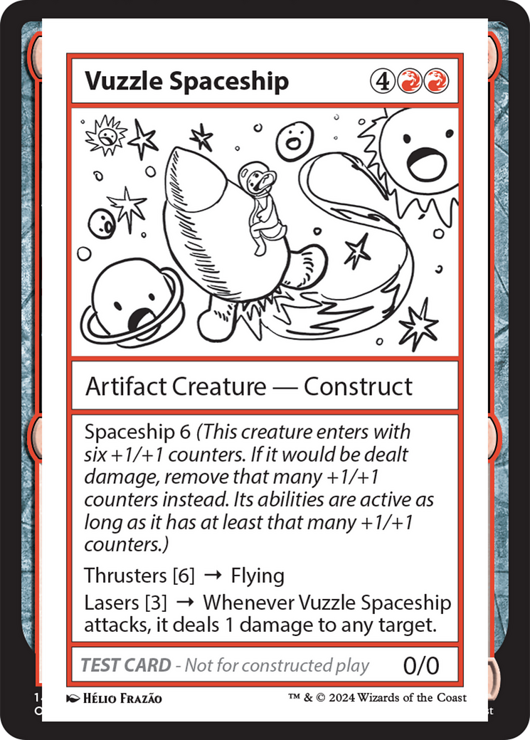 Vuzzle Spaceship [Mystery Booster 2 Playtest Cards] | GrognardGamesBatavia