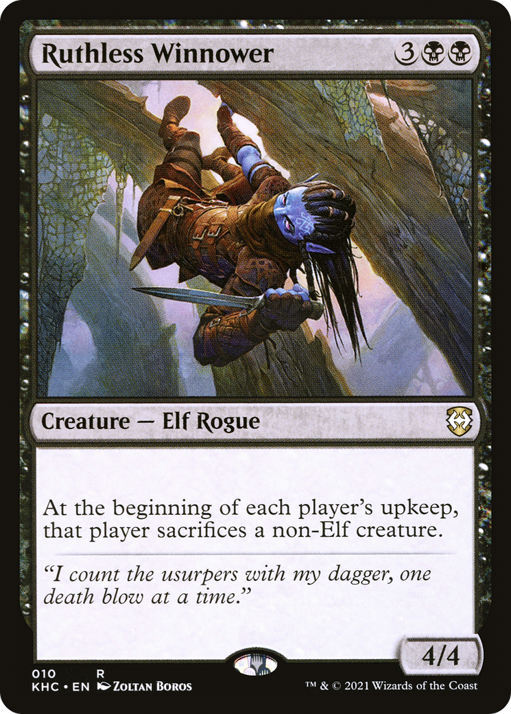 Ruthless Winnower [Kaldheim Commander] | GrognardGamesBatavia