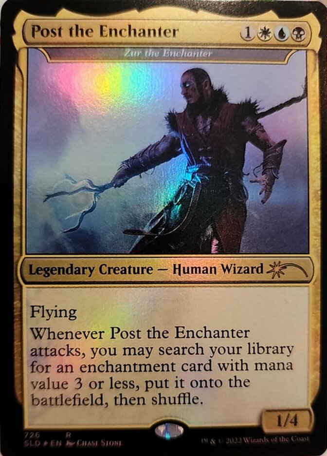 Zur the Enchanter - Post the Enchanter [Secret Lair Drop Promos] | GrognardGamesBatavia