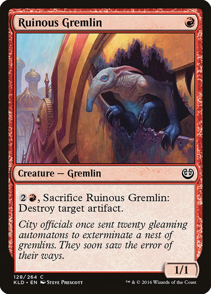 Ruinous Gremlin [Kaladesh] | GrognardGamesBatavia