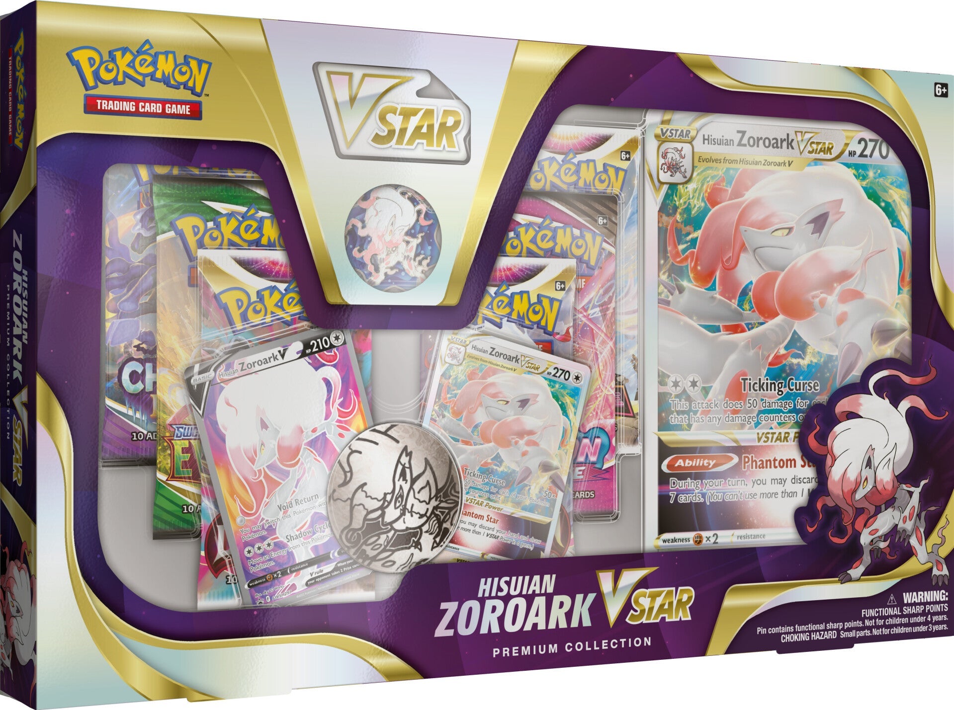 Premium Collection (Hisuian Zoroark VSTAR) | GrognardGamesBatavia