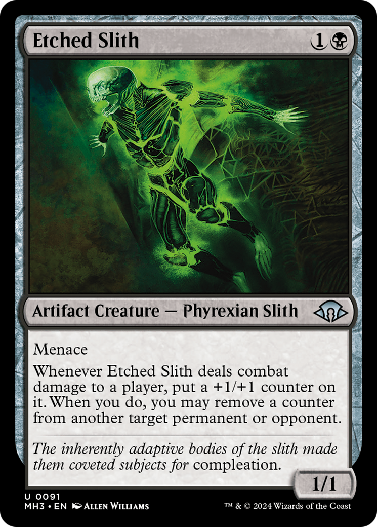 Etched Slith [Modern Horizons 3] | GrognardGamesBatavia