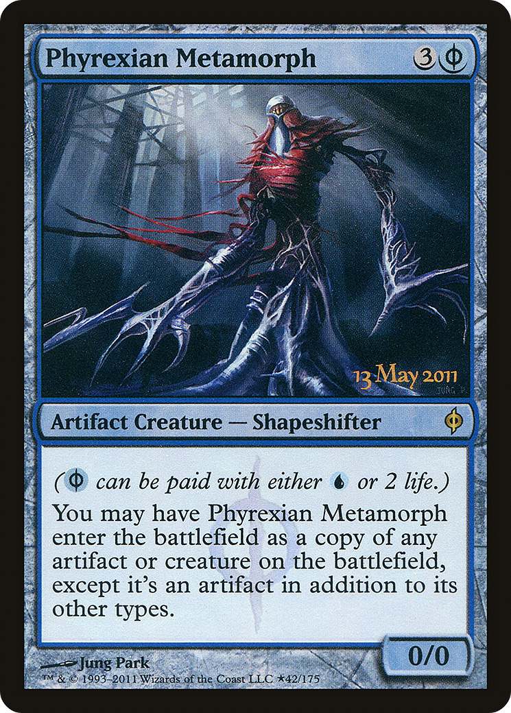 Phyrexian Metamorph [New Phyrexia Prerelease Promos] | GrognardGamesBatavia