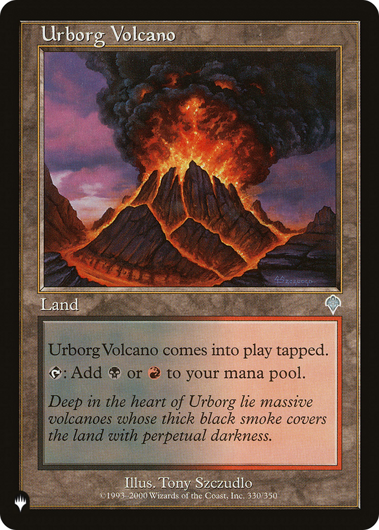 Urborg Volcano [The List Reprints] | GrognardGamesBatavia