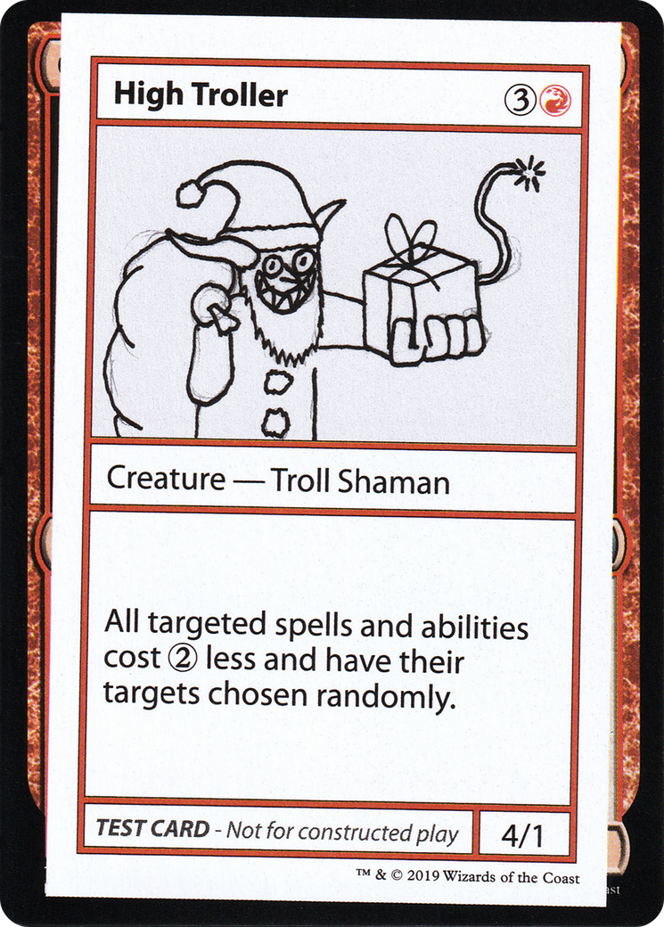 High Troller (2021 Edition) [Mystery Booster Playtest Cards] | GrognardGamesBatavia