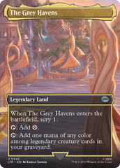 The Grey Havens (Borderless Alternate Art) [The Lord of the Rings: Tales of Middle-Earth] | GrognardGamesBatavia