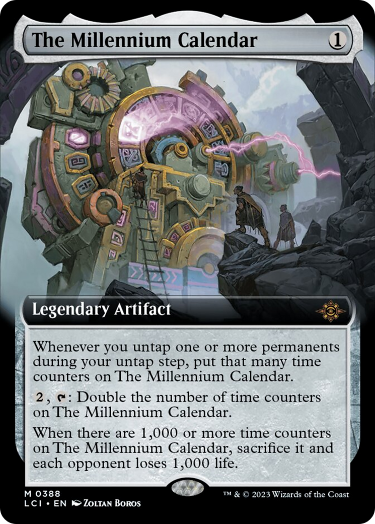 The Millennium Calendar (Extended Art) [The Lost Caverns of Ixalan] | GrognardGamesBatavia