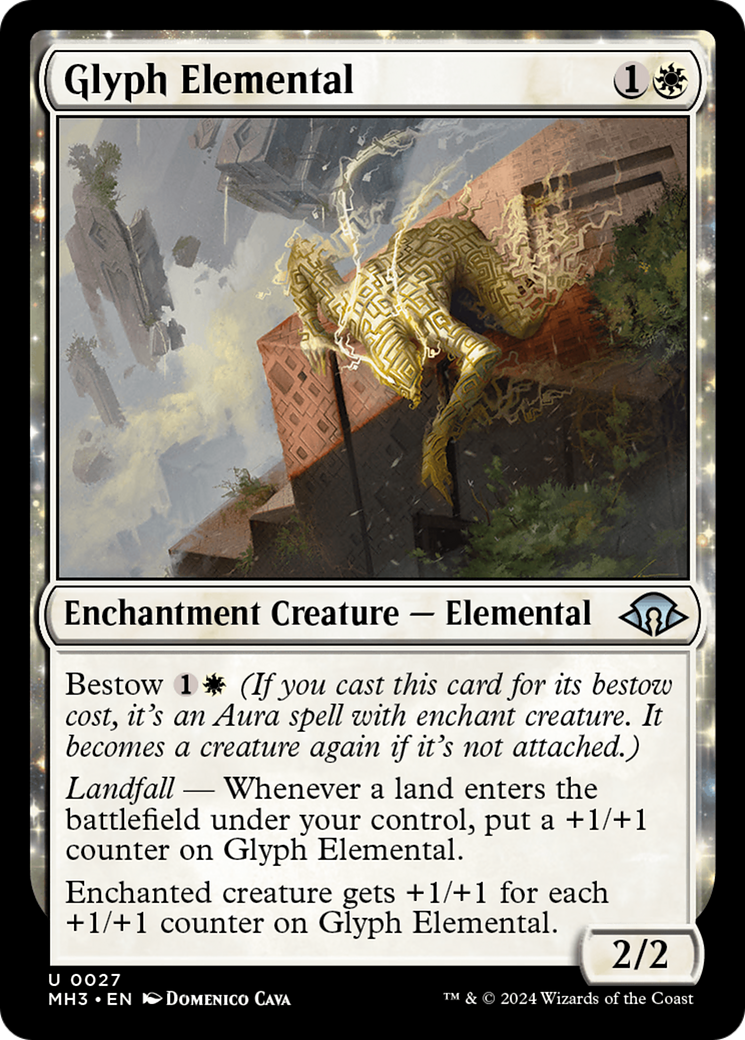 Glyph Elemental [Modern Horizons 3] | GrognardGamesBatavia