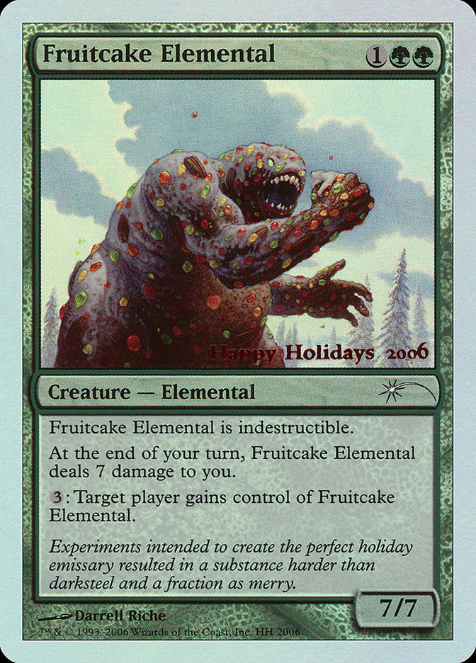 Fruitcake Elemental [Happy Holidays] | GrognardGamesBatavia