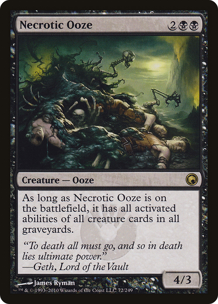 Necrotic Ooze [Scars of Mirrodin] | GrognardGamesBatavia