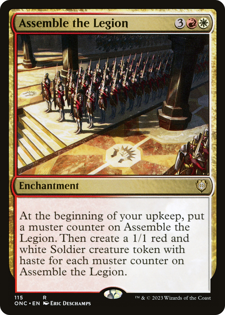 Assemble the Legion [Phyrexia: All Will Be One Commander] | GrognardGamesBatavia