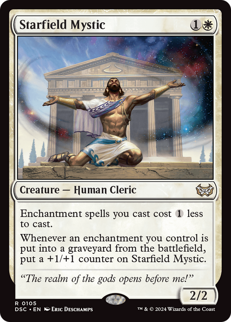 Starfield Mystic [Duskmourn: House of Horror Commander] | GrognardGamesBatavia