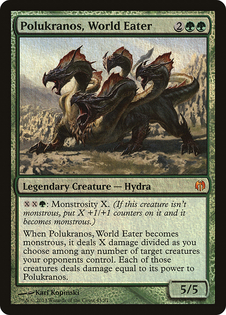 Polukranos, World Eater [Duel Decks: Heroes vs. Monsters] | GrognardGamesBatavia