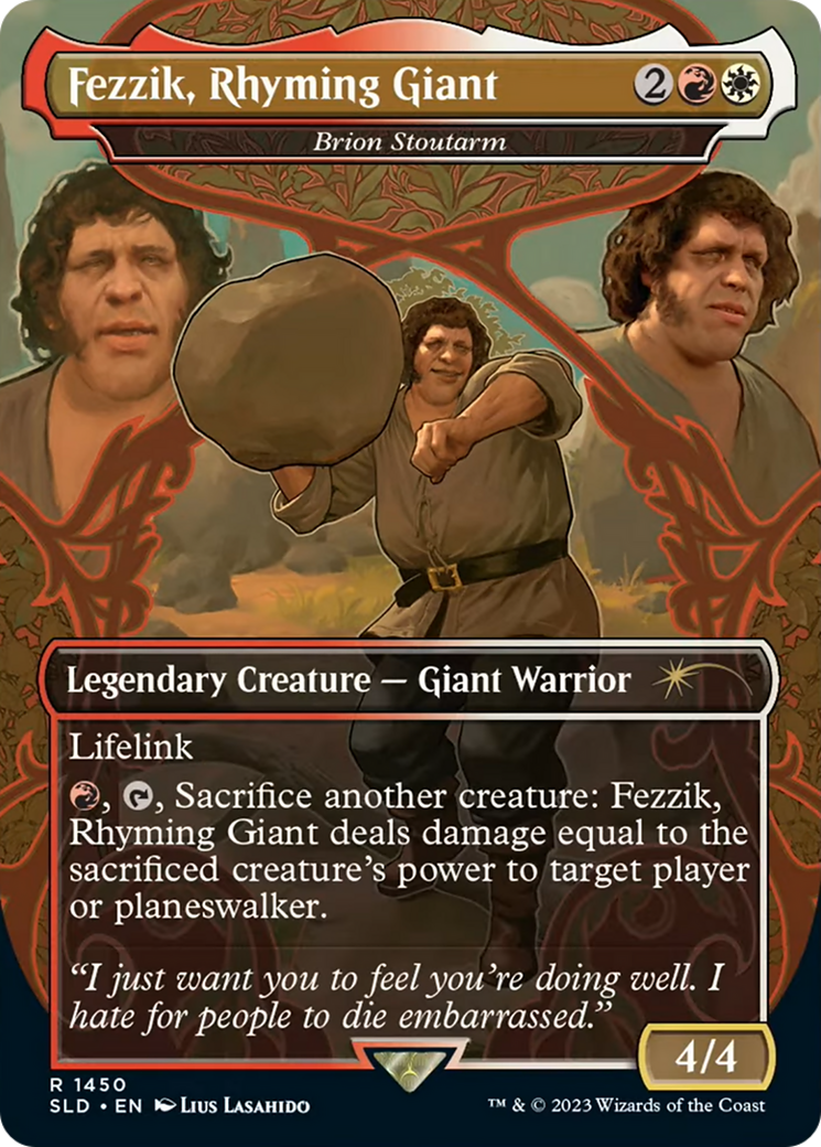 Fezzik, Rhyming Giant - Brion Stoutarm [Secret Lair Drop Series] | GrognardGamesBatavia