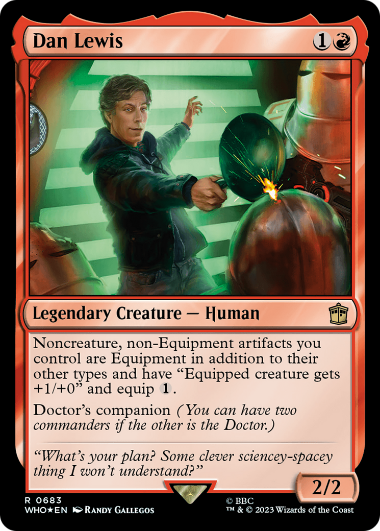 Dan Lewis (Surge Foil) [Doctor Who] | GrognardGamesBatavia