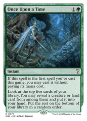 Once Upon a Time (White Border) [Mystery Booster 2] | GrognardGamesBatavia