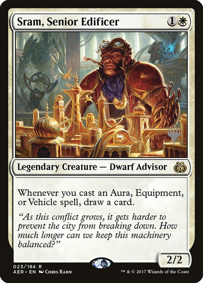 Sram, Senior Edificer [Aether Revolt Promos] | GrognardGamesBatavia