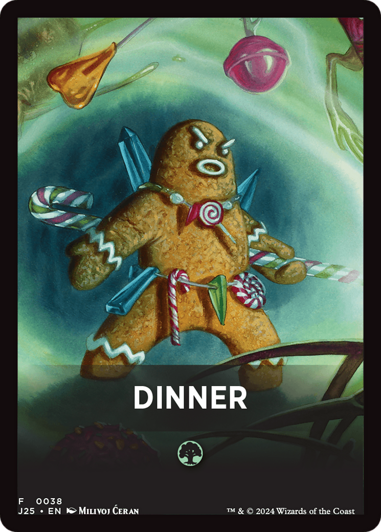 Dinner Theme Card [Foundations Jumpstart Front Cards] | GrognardGamesBatavia