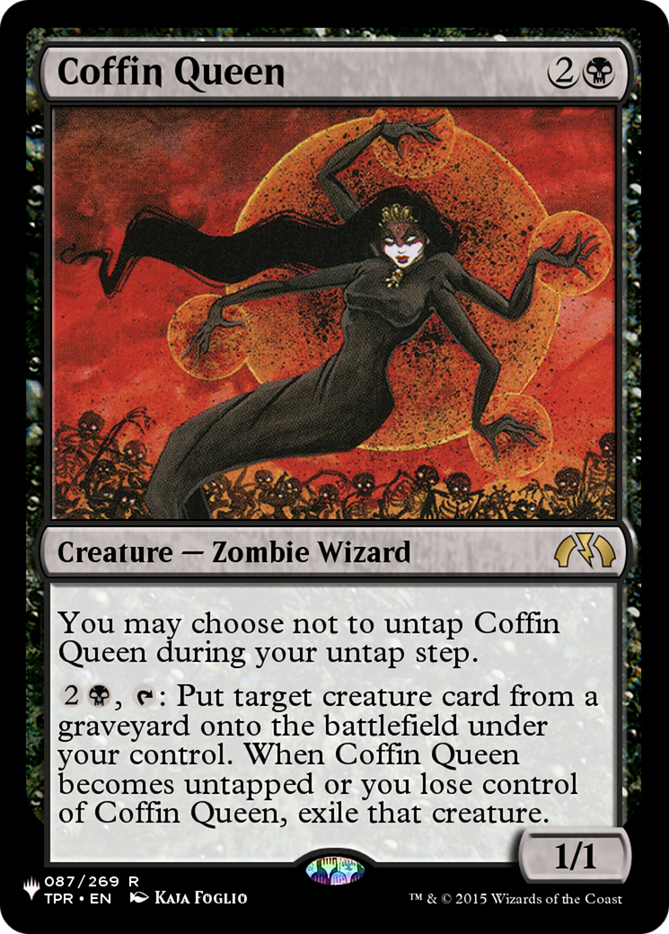 Coffin Queen [The List Reprints] | GrognardGamesBatavia