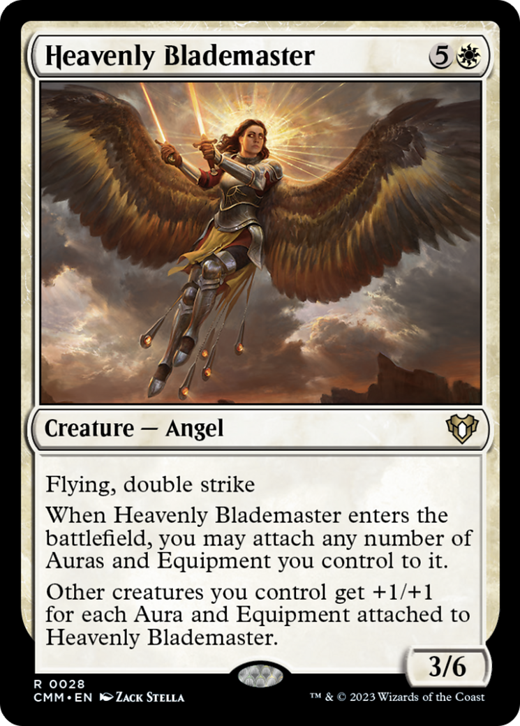 Heavenly Blademaster [Commander Masters] | GrognardGamesBatavia