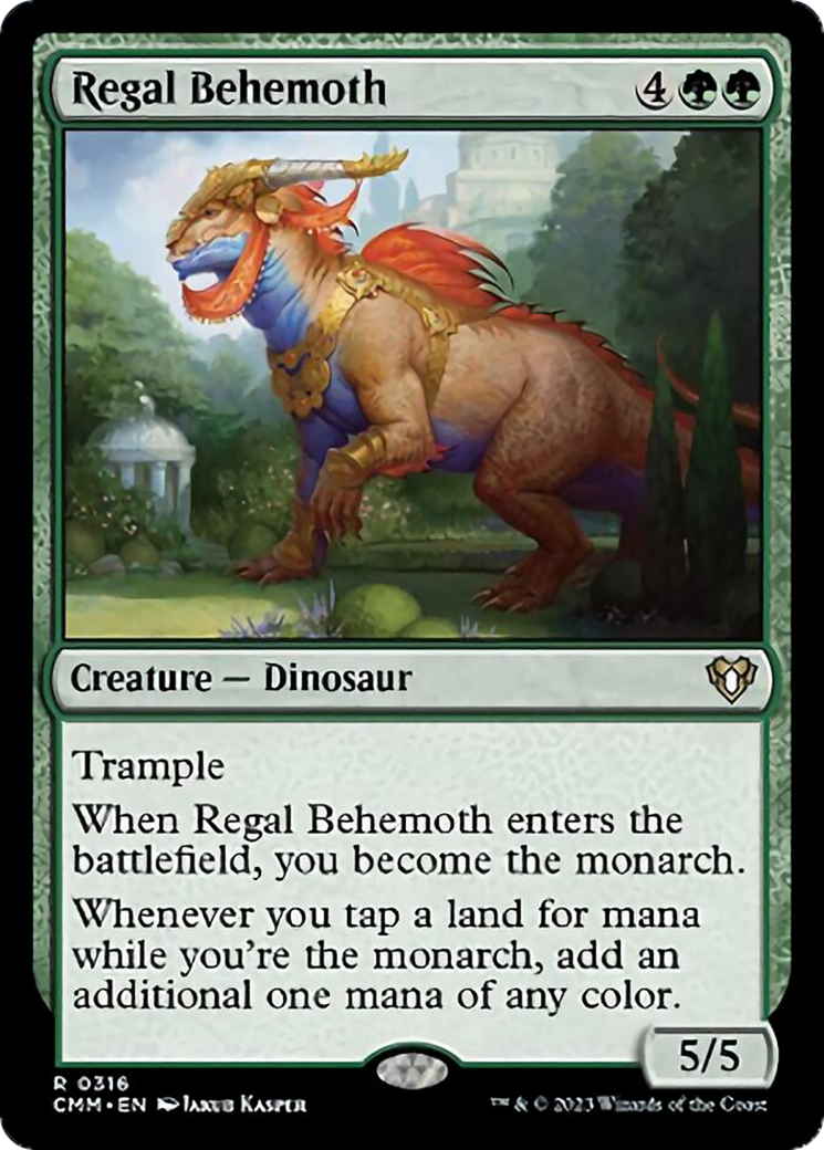 Regal Behemoth [Commander Masters] | GrognardGamesBatavia