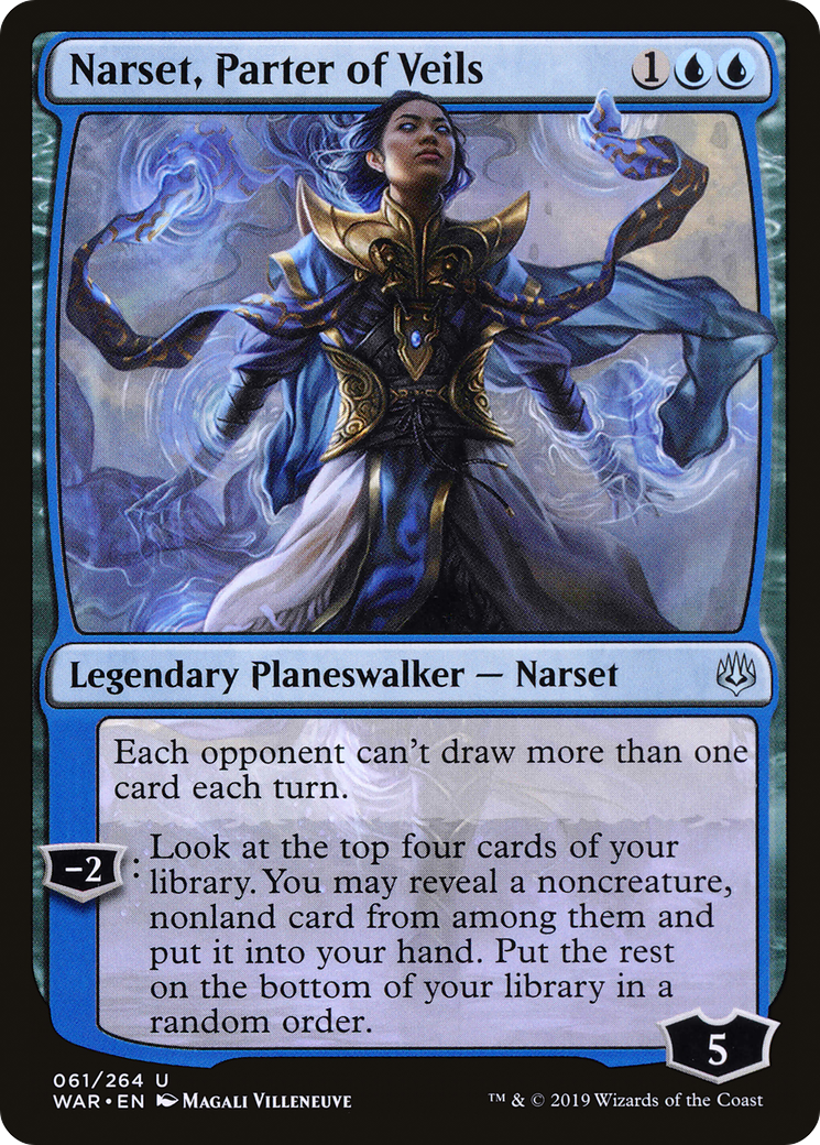Narset, Parter of Veils [War of the Spark] | GrognardGamesBatavia