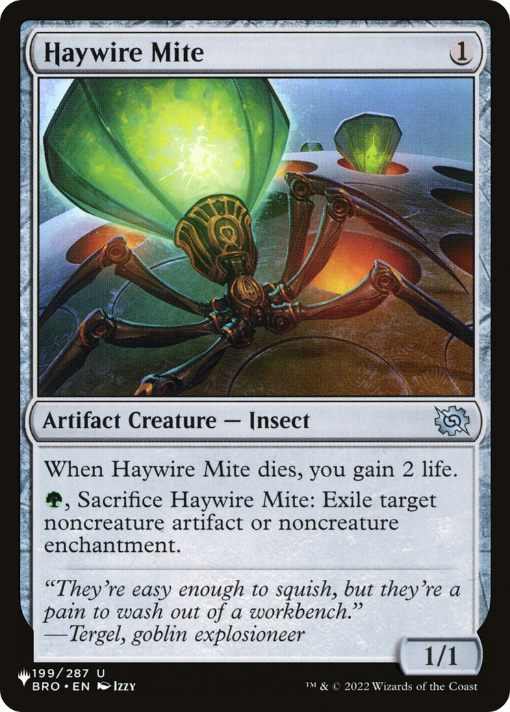 Haywire Mite [The List Reprints] | GrognardGamesBatavia