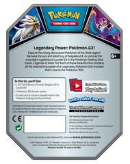 Legends of Alola Tin (Lunala GX) | GrognardGamesBatavia