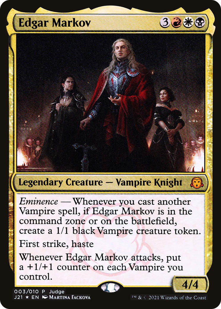 Edgar Markov [Judge Gift Cards 2021] | GrognardGamesBatavia