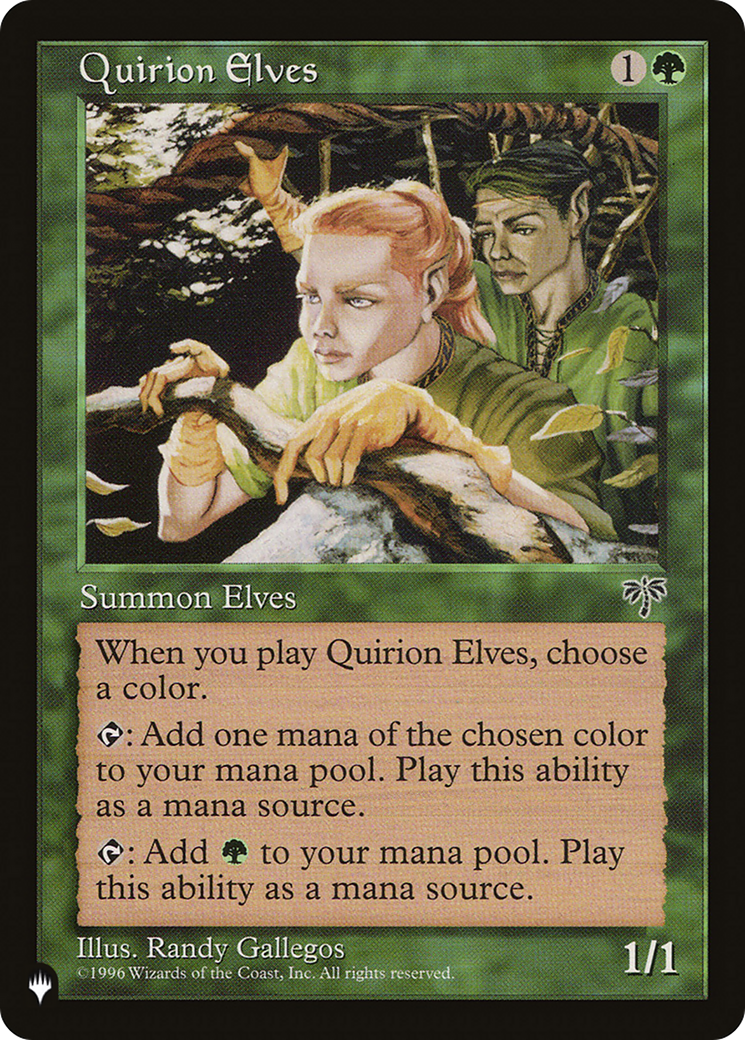 Quirion Elves [The List Reprints] | GrognardGamesBatavia