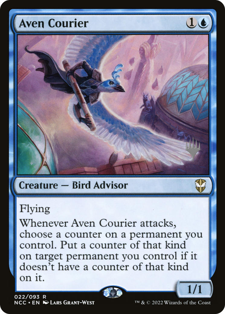 Aven Courier (Promo Pack) [Streets of New Capenna Commander Promos] | GrognardGamesBatavia