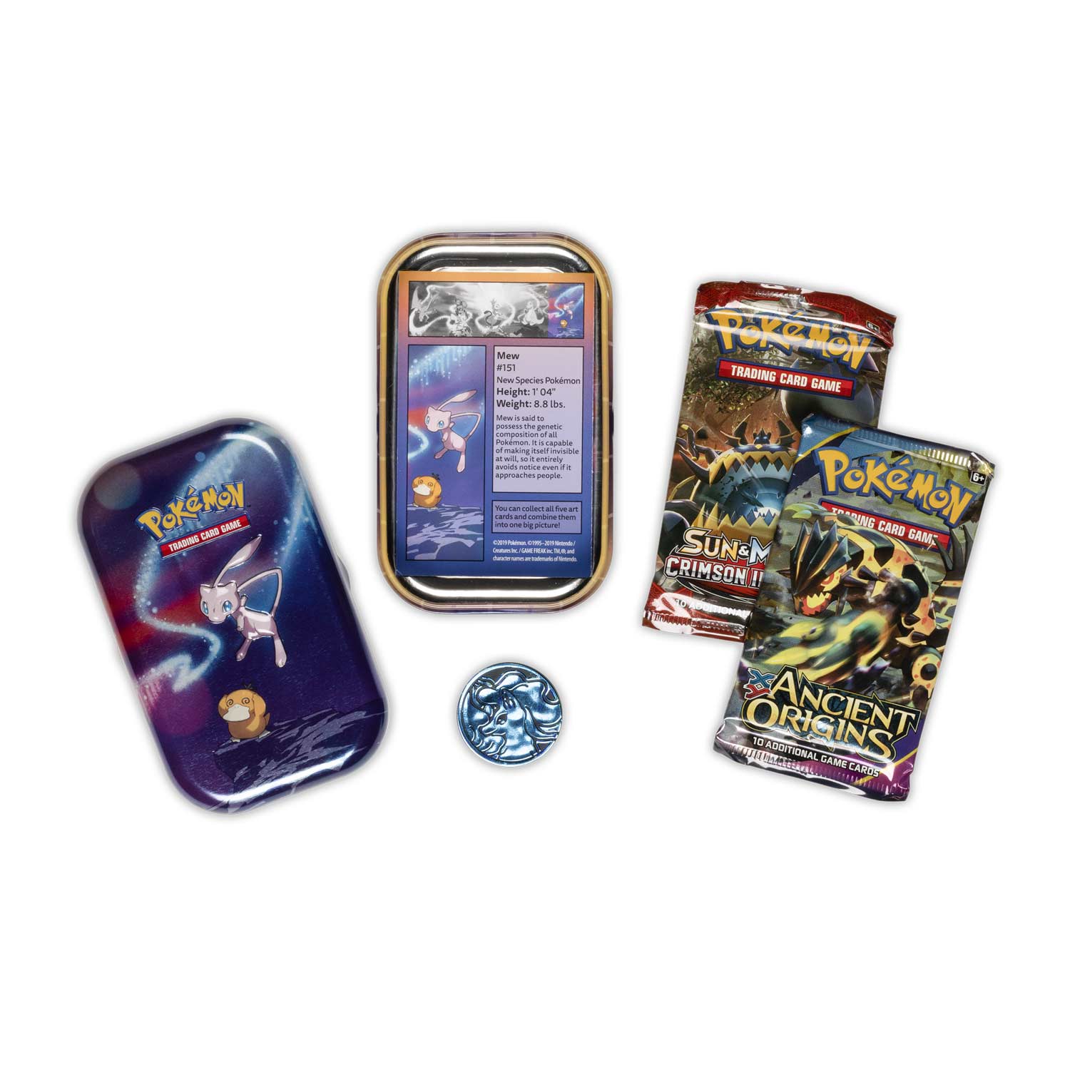 Kanto Power - Mini Collector's Tin (Mew & Psyduck) | GrognardGamesBatavia