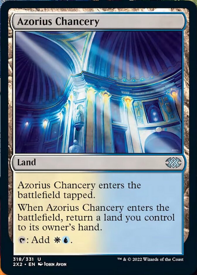 Azorius Chancery [Double Masters 2022] | GrognardGamesBatavia