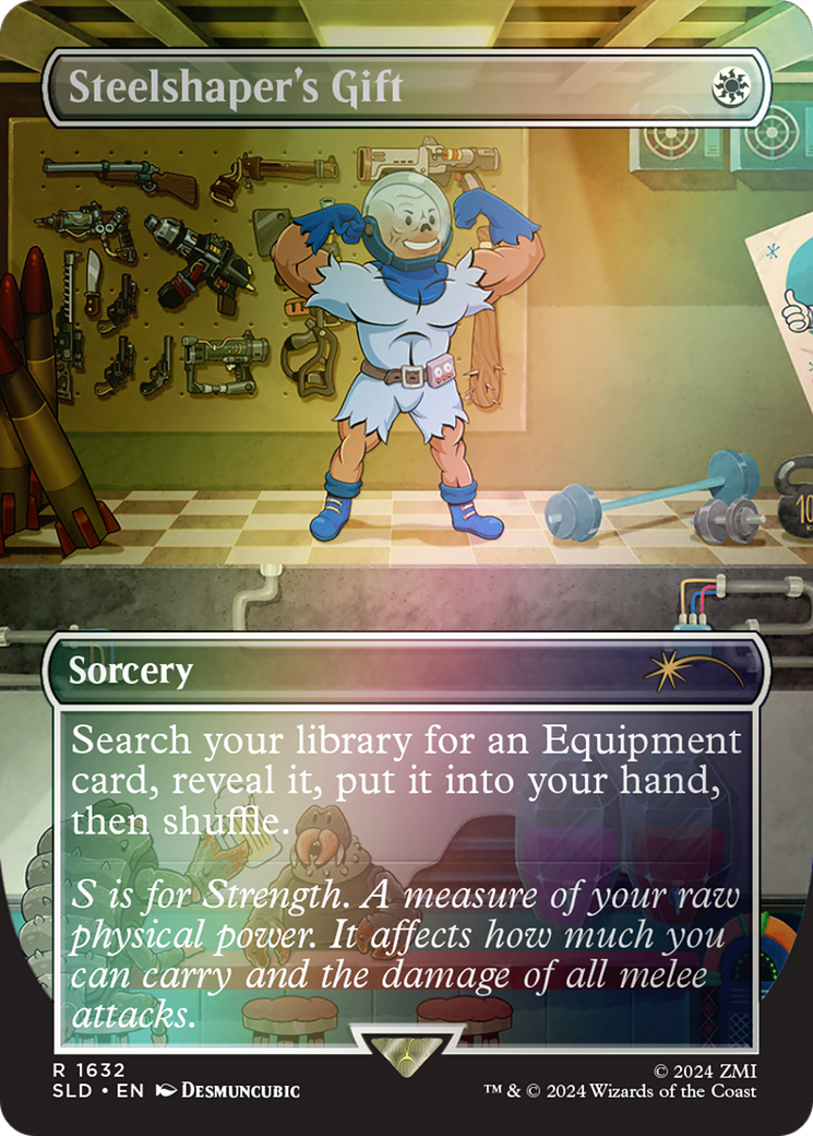 Steelshaper's Gift (Rainbow Foil) [Secret Lair Drop Series] | GrognardGamesBatavia