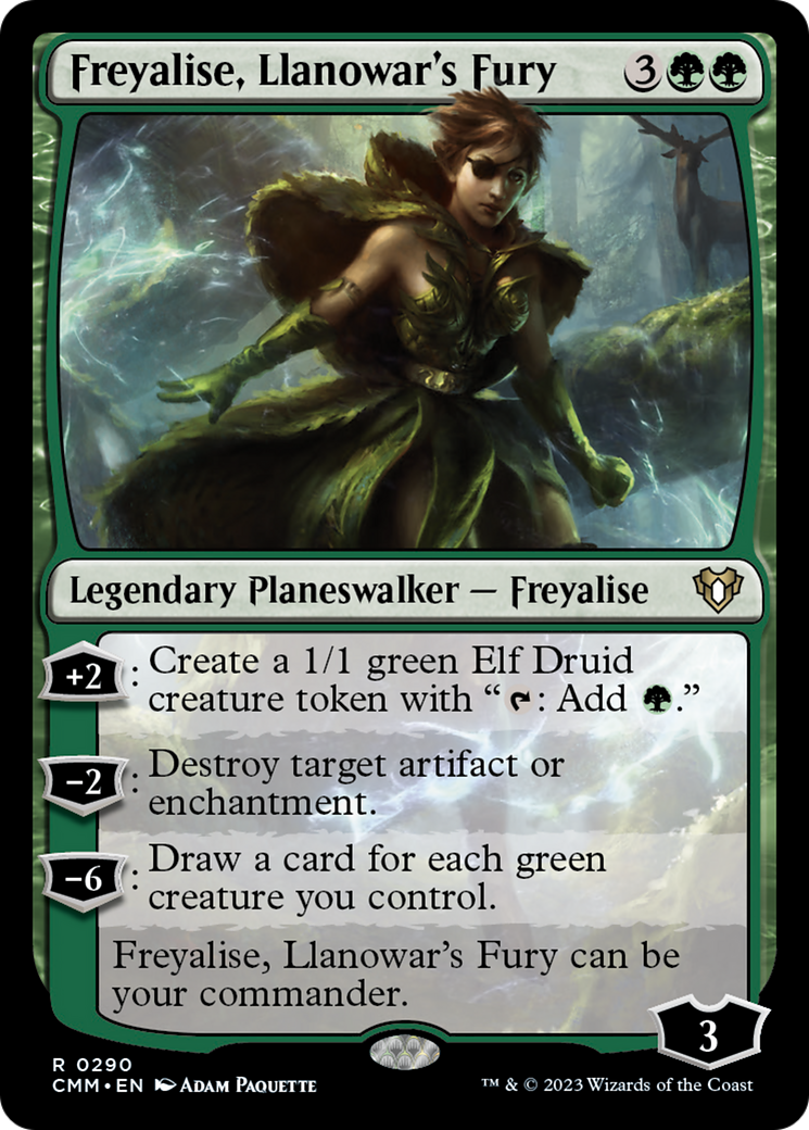 Freyalise, Llanowar's Fury [Commander Masters] | GrognardGamesBatavia