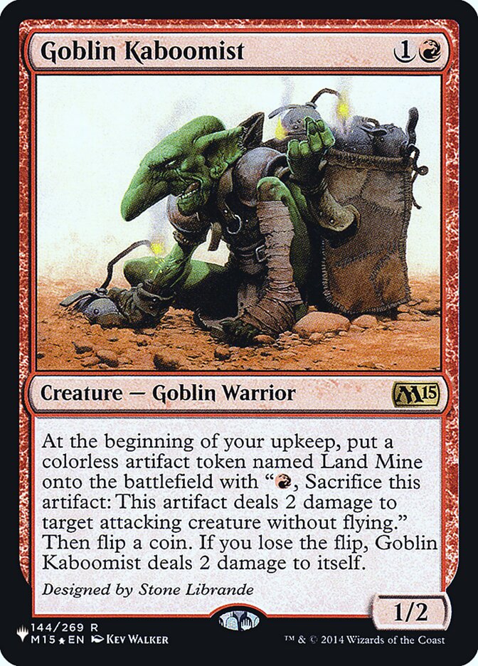 Goblin Kaboomist [Secret Lair: Heads I Win, Tails You Lose] | GrognardGamesBatavia