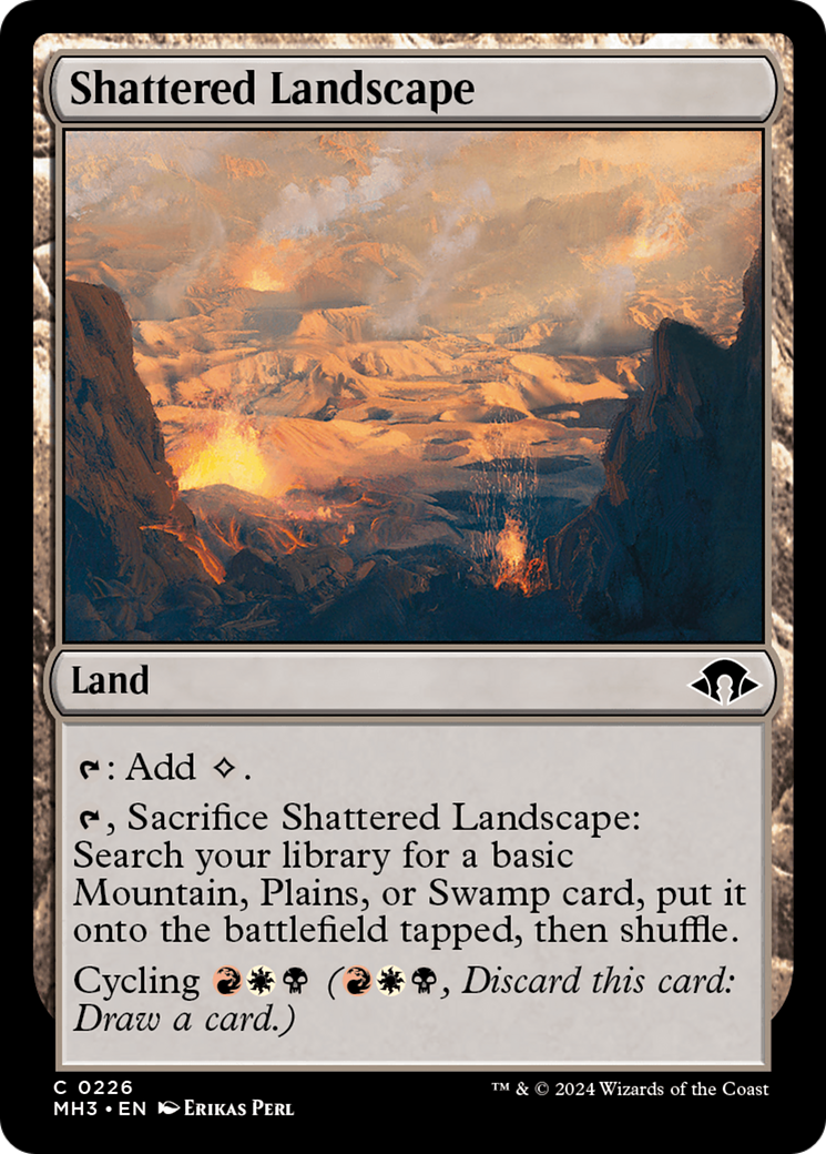 Shattered Landscape [Modern Horizons 3] | GrognardGamesBatavia