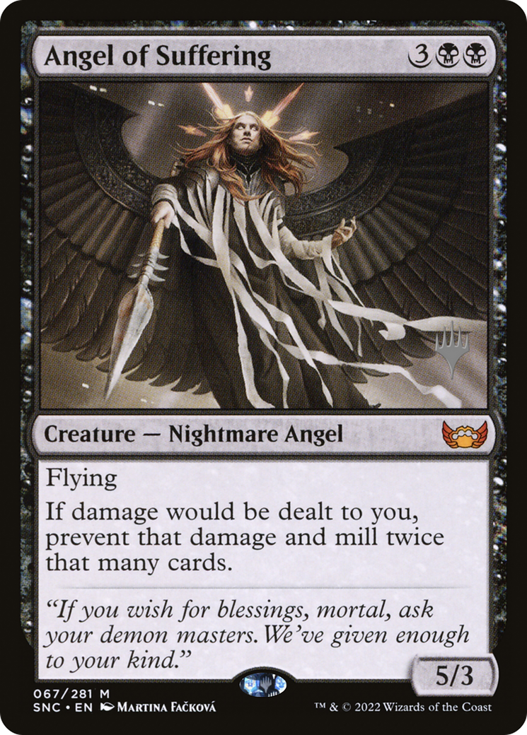 Angel of Suffering (Promo Pack) [Streets of New Capenna Promos] | GrognardGamesBatavia