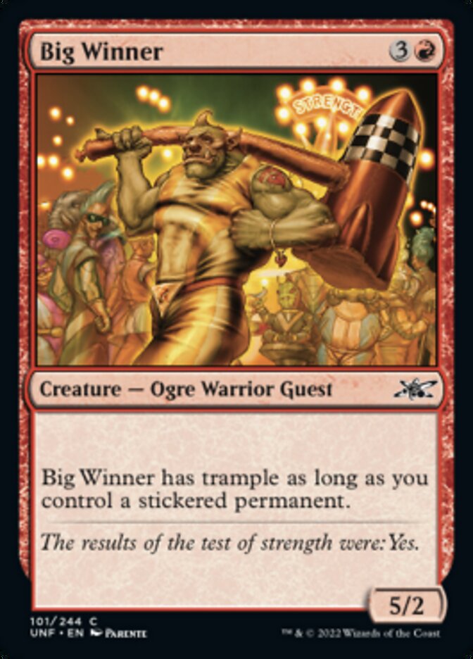 Big Winner [Unfinity] | GrognardGamesBatavia