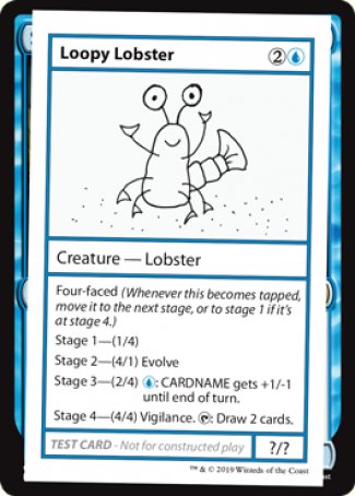 Loopy Lobster (2021 Edition) [Mystery Booster Playtest Cards] | GrognardGamesBatavia